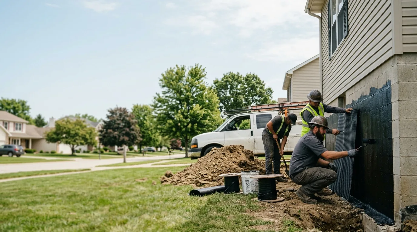 Basement Waterproofing in Ludlow Falls, OH near me
